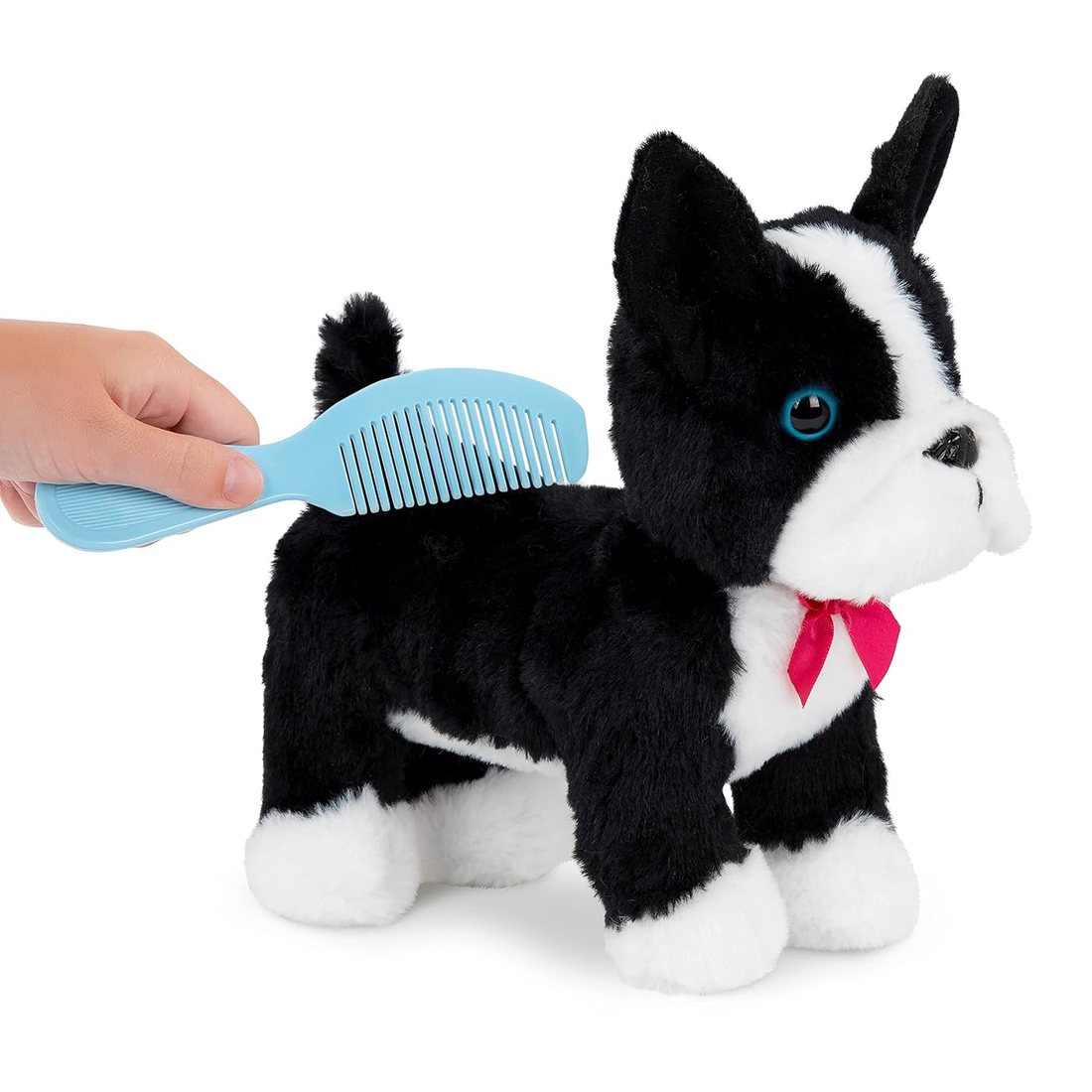 The Boston Terrier from Pucci Pups, plush boston terrier