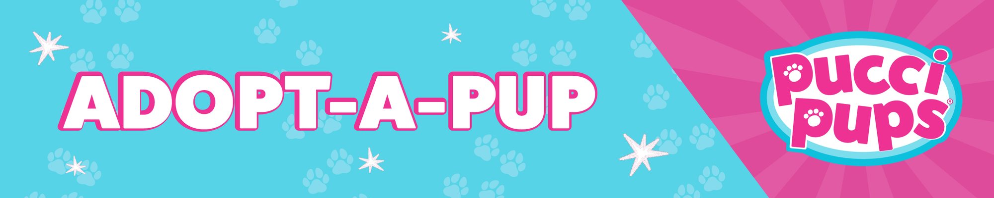 Adopt-A-Pup Trios — Pucci Pups banner