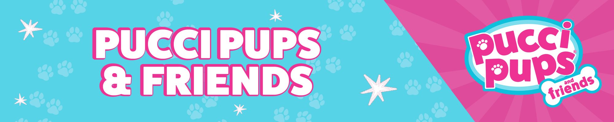 Pals Beyond the Pups — Pucci Pups banner