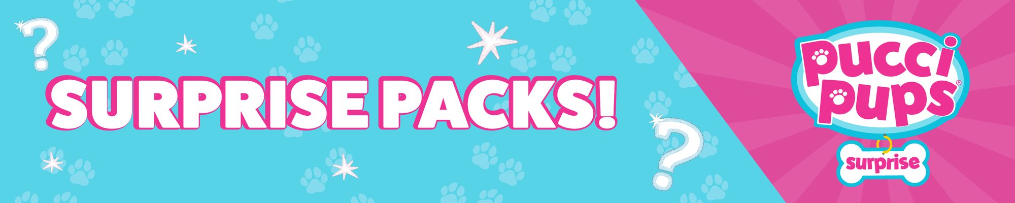 Surprise Packs — Pucci Pups banner