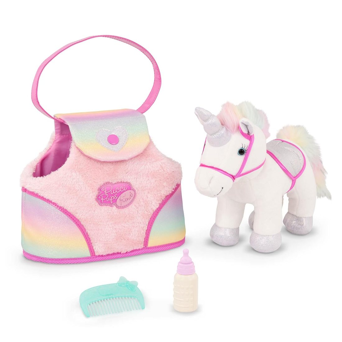 Rainbow Bag & Sparkly Unicorn